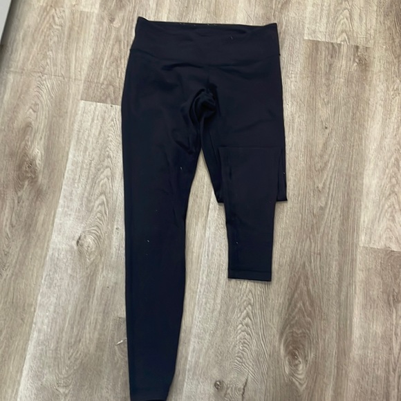 Vintage low rise Lululemon wunderunder leggings size 8 black - Picture 1 of 4
